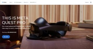 Meta unveils new headset Quest Pro, partnership with Microsoft