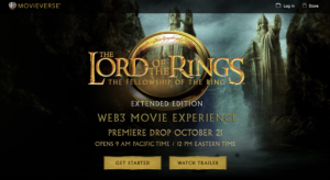 Warner Bros. launches Lord of the Rings NFT